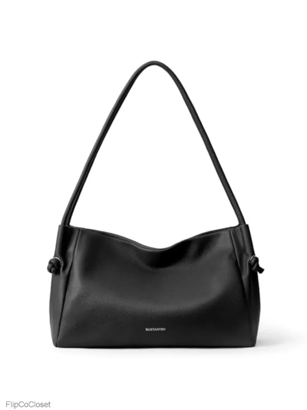 Pebbled Vegan Leather Hobo Shoulder Bag Soft Lightweight Purse